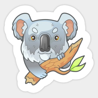 little cute koala Sticker